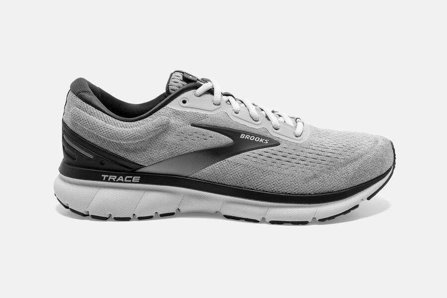 Trace Road Brooks Running Shoes NZ Mens - Grey - VLCJDN-561